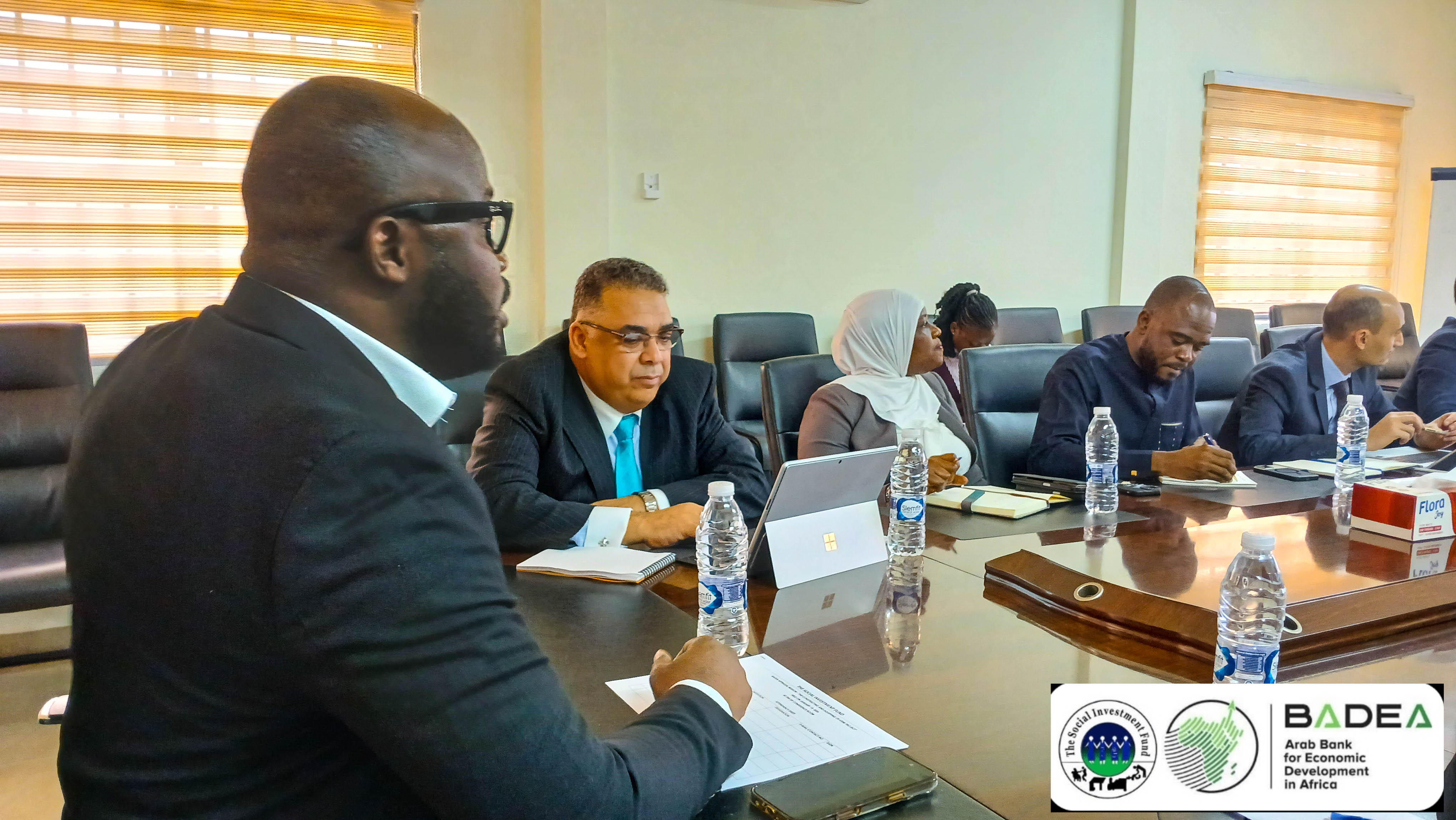 BADEA APPRAISAL MISSION MEETS WITH SIF & MINISTRY OF FINANCE