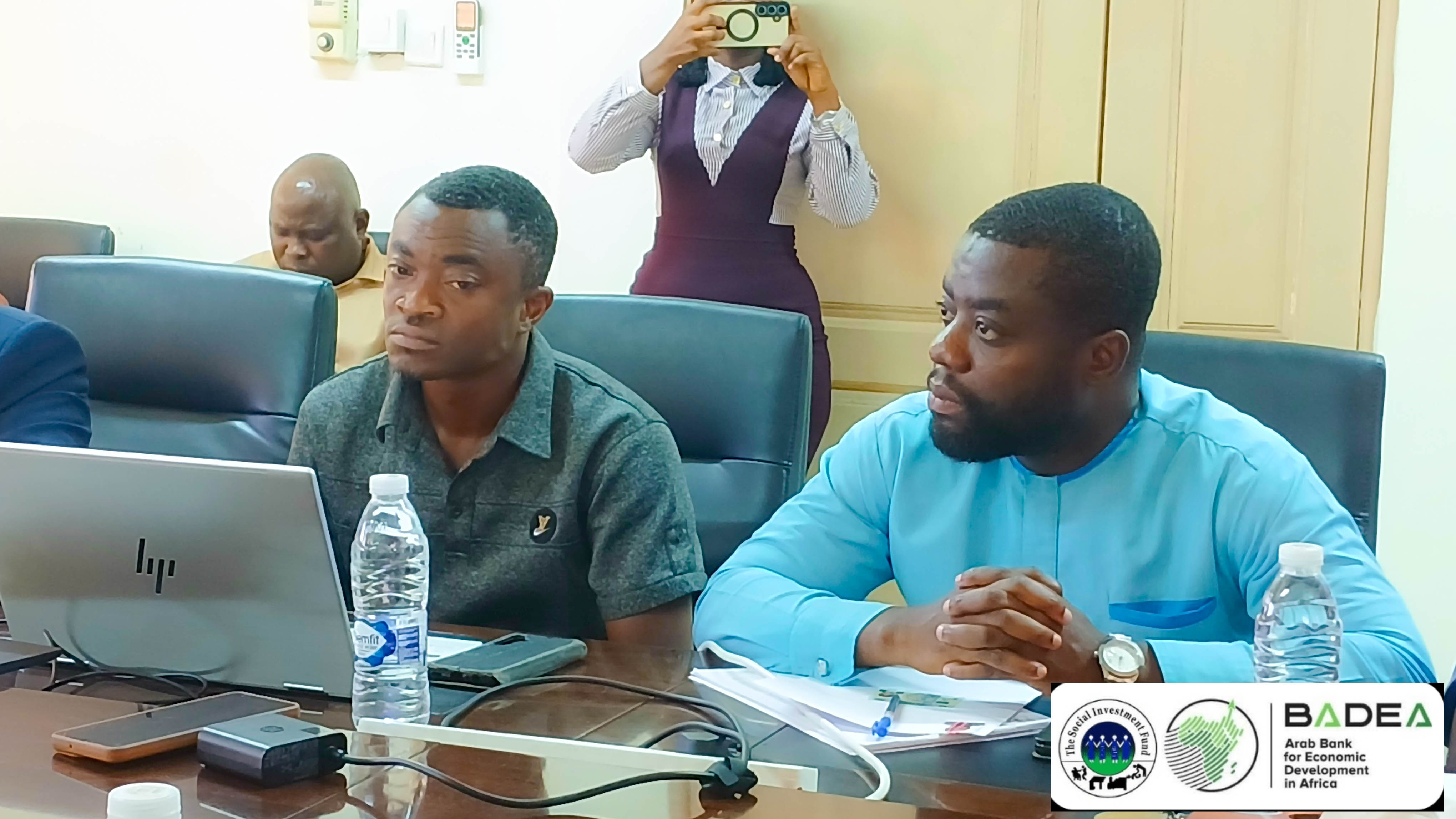 BADEA APPRAISAL MISSION MEETS WITH SIF & MINISTRY OF FINANCE